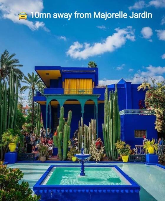 Plein Centre Marrakech, Grand Balcon Filant Marraquexe Exterior foto